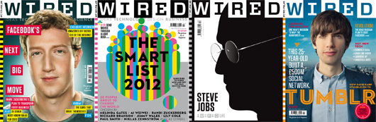 Wired magazine covers